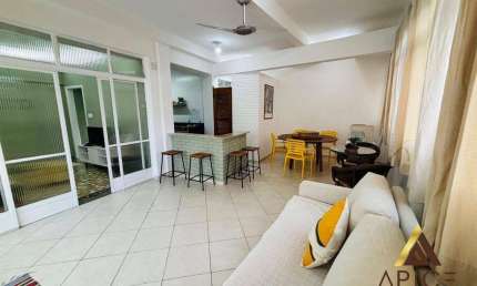 LINDO APTO. PADRÃO COM 96m² ÚTEIS - REFORMADO - PORTEIRA FECHADA - VARANDA COM VISTA MAR - 01 DORM - W.C - 01 VAGA por R$ 450 MIL - PRAIA DO ITARARÉ
