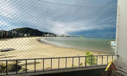 Apartamento à venda PÈ NA AREIA de 4 dormitórios com Vista Mar Ilha Porchat, 300 m² útil por R$ 1.250.000 - Ilha Porchat - Itararé - São Vicente/SP