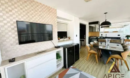 Apto. alto padrão porteira fechada com 124m² úteis - 03 suítes - varanda gourmet - lazer completo - 02 vagas por r$ 2.099m  vila rica