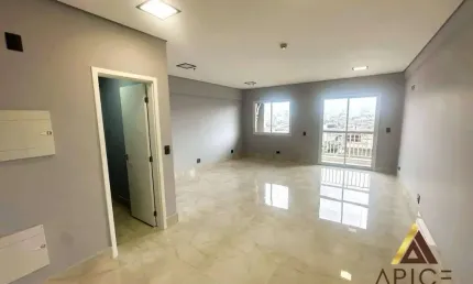 Sala para alugar, 54 m² por r$ 2.300,00/mês - vila matias - santos/sp