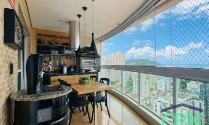 !OPORTUNIDADE/PORTEIRA FECHADA! APTO. ALTO PADRÃO com 124m² ÚTEIS - 03 SUÍTES - VARANDA GOURMET - LAZER COMPLETO - 03 VAGAS por R$ 1.799M - BOQUEIRÃO