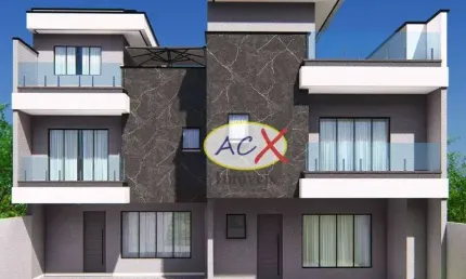 Sobrado com 3 dormitórios à venda, 138 m² por r$ 899.000,00 - água verde - curitiba/pr