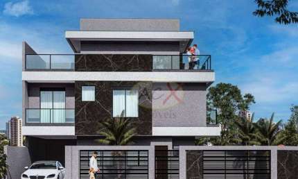 Sobrado com 3 dormitórios à venda, 191 m² por R$ 1.250.000 - Água Verde - Curitiba/PR