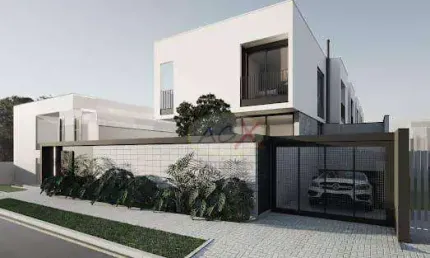 Sobrado com 3 dormitórios à venda, 164 m² por R$ 1.190.000 - São Braz - Curitiba/PR