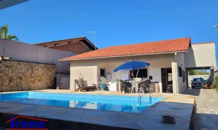 Casa  a 50 metros da praia com 5 dormitórios à venda, 208 m² por r$ 820.000 - cibratel ii - itanhaém/sp