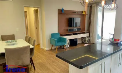 Apartamento com 2 dormitórios para alugar, 77 m² por R$ 4.400,00/mês - Centro - Itanhaém/SP