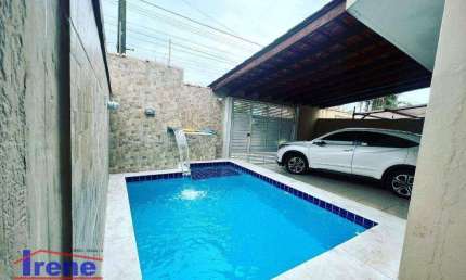 Sobrado com 3 dormitórios à venda, 78 m² por R$ 410.000,00 - Jamaica - Praia - Itanhaém/SP