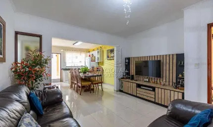 Casa à venda, 3 quartos, 2 vagas, jardim santo antônio - santo andré/sp