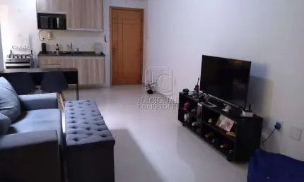 Apartamento à venda na vila camilópolis, 50m² de área útil - r$ 330.000,00