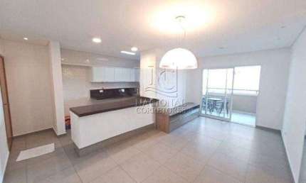 Apartamento com 2 dormitórios para alugar, 80 m² por R$ 4.607/mês - Campestre - Santo André/SP