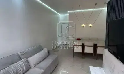 Apartamento Garden à venda, 3 quartos, 1 suíte, 1 vaga, Vila Homero Thon - Santo André/SP