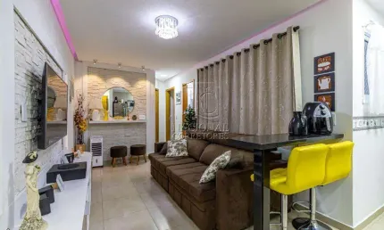 Cobertura com 2 dormitórios à venda, 100 m² - parque novo oratório - santo andré/sp