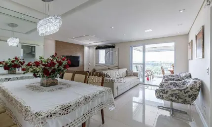 Apartamento a venda - 126m² 3 dormitórios sendo 1 suíte - vila valparaiso - santo andré - sp