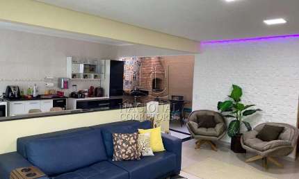 Sobrado à venda, 3 quartos, 1 suíte, 5 vagas, Vila Pires - Santo André/SP