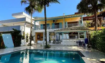 Casa de condomínio com 5 quartos, condomínio lagoinha, ubatuba - r$ 7.5 mi, cod: 1966