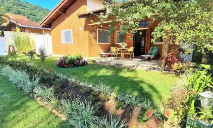 Casa de condomínio com 4 quartos, recanto lagoinha, ubatuba - r$ 2.2 mi, cod: 2133