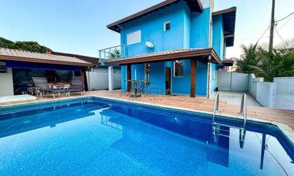 Casa com 3 dorms, Praia da Lagoinha, Ubatuba - R$ 1.5 mi, Cod: 2434