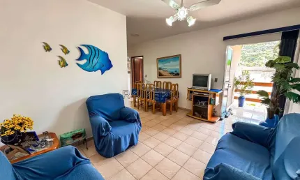 Apartamento com 2 quartos, Praia do Sapê, Ubatuba - R$ 330 mil, Cod: 2517