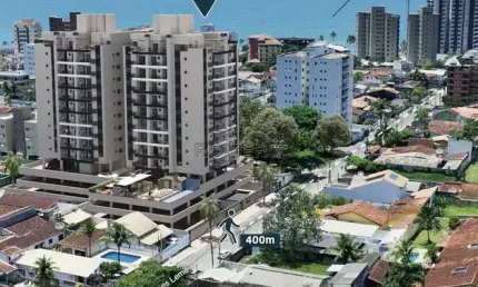 Apartamento com 2 quartos, Martim de Sá, Caraguatatuba - R$ 530 mil, Cod: 2617