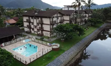 Apartamento com 1 quarto, Praia da Maranduba, Ubatuba - R$ 300 mil, Cod: 1480