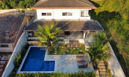 Casa de condomínio com 6 quartos, recanto da lagoinha, ubatuba - r$ 3.2 mi, cod: 1895