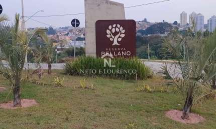 Terreno à venda no Reserva Bellano – Jardim Santa Filomena, Itatiba-SP. Condomínio tranquilo, bem l