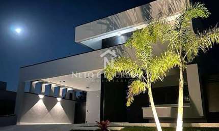 Casa térrea recém construída à venda no Residencial Pecan, Itupeva-SP – modernidade, conforto, segu
