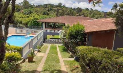 Linda chácara à venda em estilo colonial no bairro Maracanã, Jarinu – SP – Charme, conforto e conta