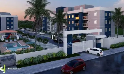 Apartamento com 2 quartos à venda na Rua Plínio Tourinho, Praia de Leste, Pontal do Paraná