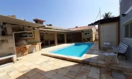 Casa para Venda em Itanhaém, Jardim Suarão, 6 dormitórios, 6 suítes, 1 banheiro, 7 vagas