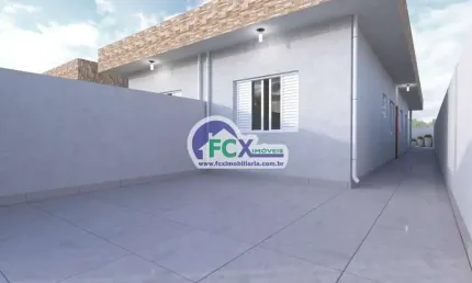Casa para venda em mongaguá, itaguaí, 2 dormitórios, 1 suíte, 2 banheiros, 2 vagas