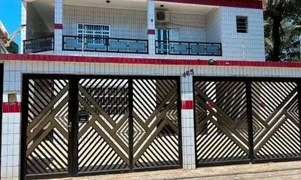Casa para Venda em Mongaguá, Jardim Silveira, 4 dormitórios, 1 suíte, 2 banheiros, 5 vagas