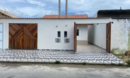 Casa para Venda em Itanhaém, Verde Mar, 2 dormitórios, 1 suíte, 1 banheiro, 1 vaga