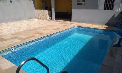 Casa para venda em itanhaém, jardim guacyra, 2 dormitórios, 1 suíte, 2 banheiros, 4 vagas