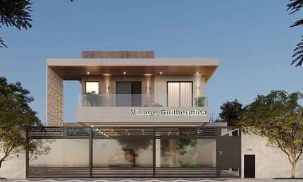 Casa para Venda em Praia Grande, Guilhermina, 2 dormitórios, 1 banheiro, 1 vaga