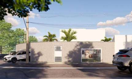 Casa para Venda em Itanhaém, Parque Augustos, 2 dormitórios, 2 suítes, 1 banheiro, 1 vaga