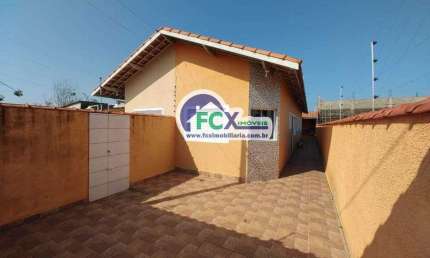 Casa para Venda em Itanhaém, Balneário Tupy, 2 dormitórios, 1 banheiro, 2 vagas