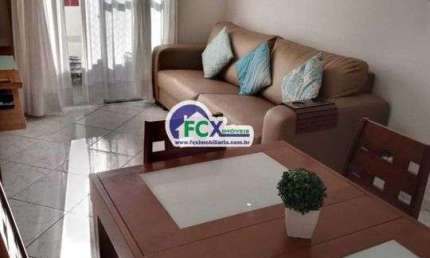 Apartamento para Venda em Praia Grande, Canto Do Forte, 2 dormitórios, 1 banheiro, 1 vaga