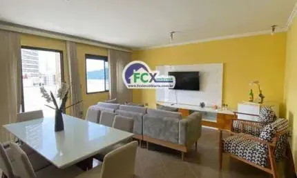 Apartamento para Venda em Praia Grande, Guilhermina, 3 dormitórios, 2 suítes, 1 banheiro, 2 vagas