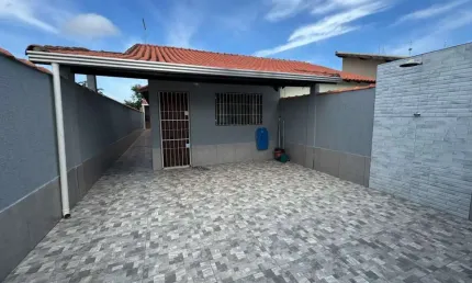 Casa para venda em itanhaém, jardim guacyra, 2 dormitórios, 1 banheiro, 2 vagas