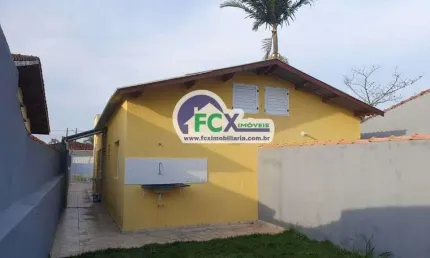Casa para Venda em Itanhaém, Regina, 2 dormitórios, 1 suíte, 1 banheiro, 2 vagas