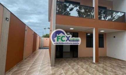 Casa para Venda em Itanhaém, Jardim Suarão, 3 dormitórios, 3 suítes, 1 banheiro, 2 vagas
