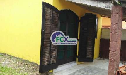 Casa para Venda em Itanhaém, Balneário Tupy, 2 dormitórios, 1 banheiro, 4 vagas