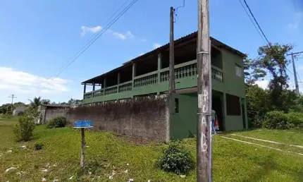Casa para venda em itanhaém, parque evelyn, 3 dormitórios, 3 suítes, 1 banheiro, 2 vagas