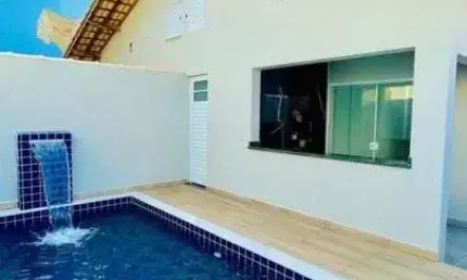 Casa para Venda em Itanhaém, Jardim Suarão, 2 dormitórios, 2 banheiros, 3 vagas