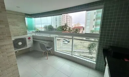 Apartamento para venda em mongaguá, vila atlântica, 2 dormitórios, 1 suíte, 1 banheiro, 1 vaga