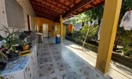 Casa para venda em itanhaém, jardim guacyra, 3 dormitórios, 1 suíte, 1 banheiro, 3 vagas