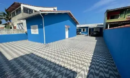 Casa para Venda em Itanhaém, Loty, 2 dormitórios, 2 banheiros, 10 vagas
