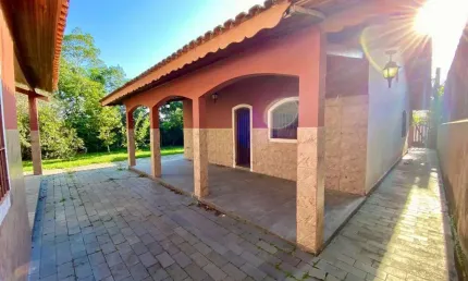 Casa para Venda em Itanhaém, Balneário Gaivotas, 2 dormitórios, 2 suítes, 1 banheiro, 5 vagas
