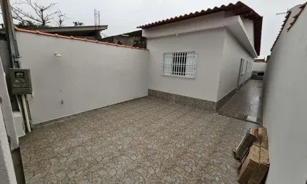 Casa para venda em mongaguá, plataforma, 2 dormitórios, 1 banheiro, 1 vaga